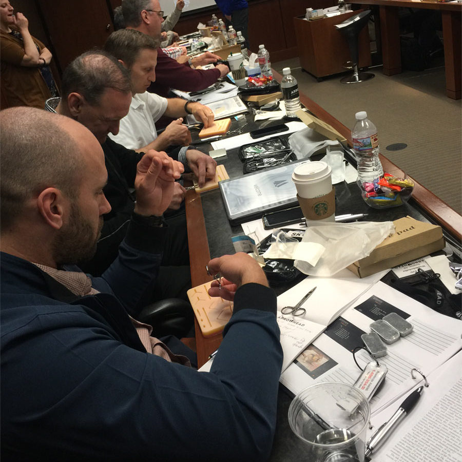 Suturing_Workshop Cone beam directed surgery suturing workshop